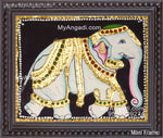 Elephant Tanjore Painting