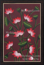 Lotus Canvas Painting