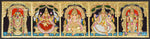 5 PanelTanjore Painting