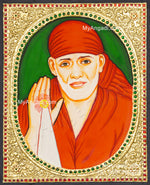 Saibaba Tanjore Painting