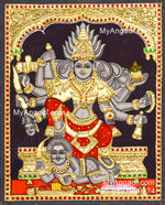 Sivalapuri Amman Tanjore Painting