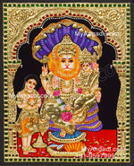 Lakshmi Narasimmar With Prahaladhan Tanjore Painting