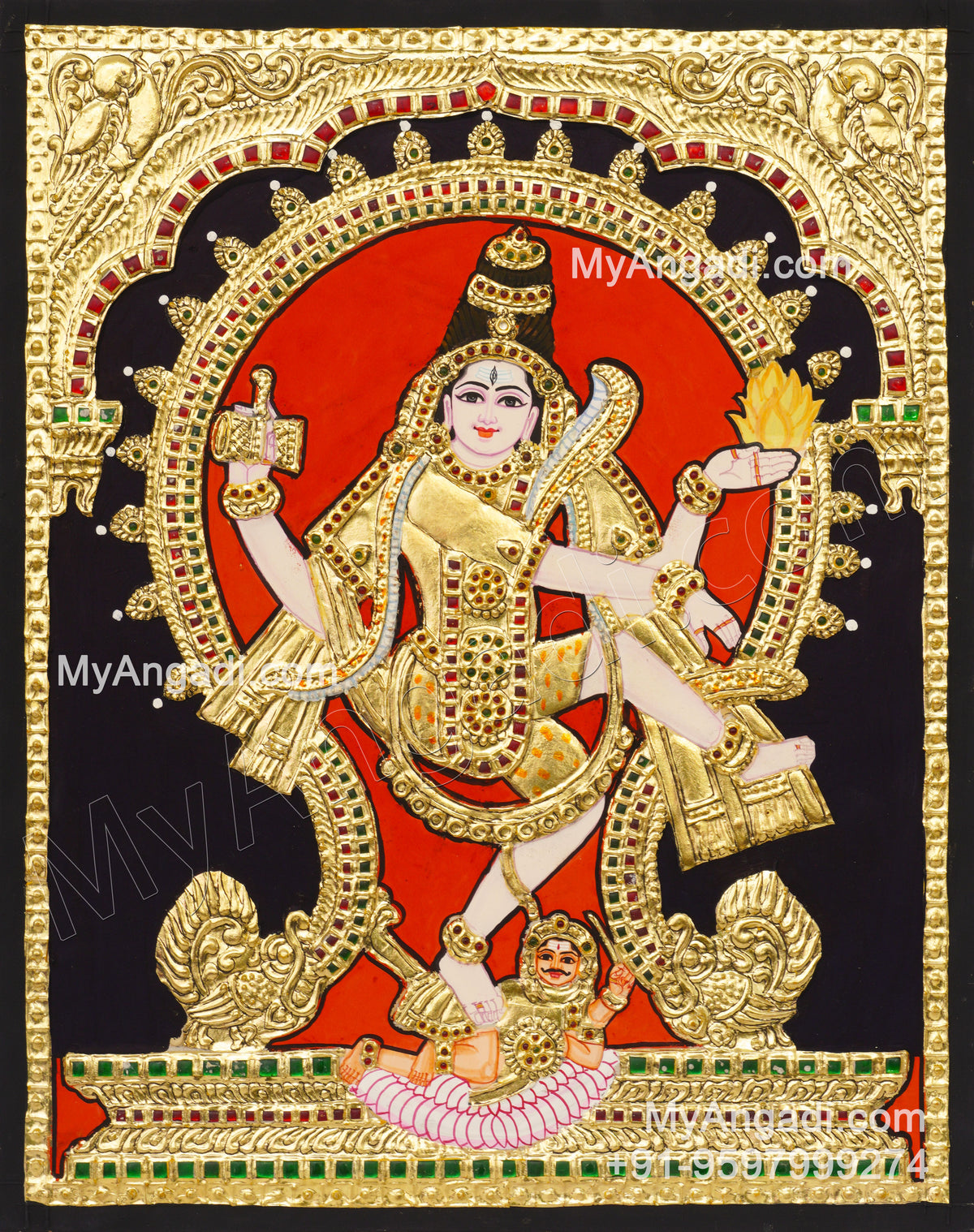Natarajar Tanjore Painting
