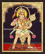Hanuman Tanjore Painting
