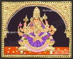 Vijaya Lakshmi Ashtlakshmi Tanjore Painting