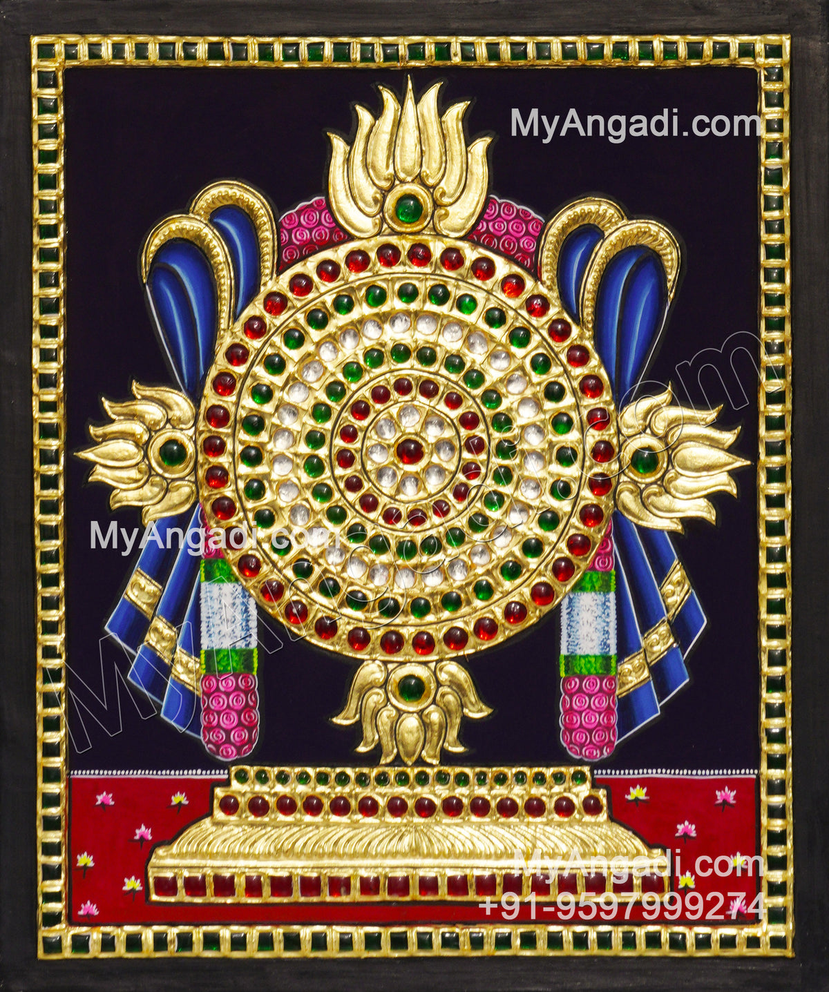 ChakramTanjore Painting