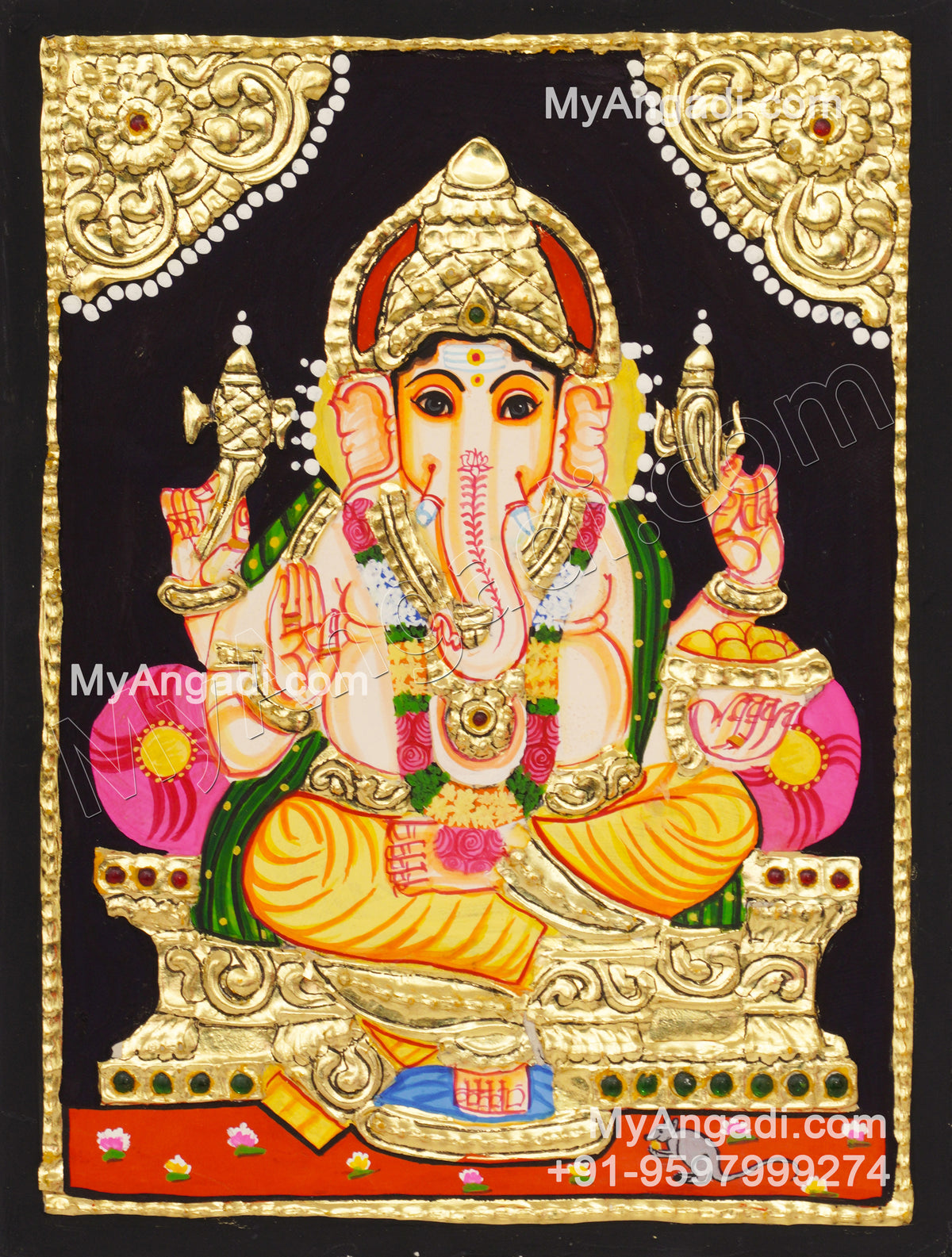 Vinayagar Tanjore Paintings