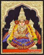 Sri Perundevi Thaayar Tanjore Painting