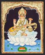 Saraswathi Tanjore Paintings