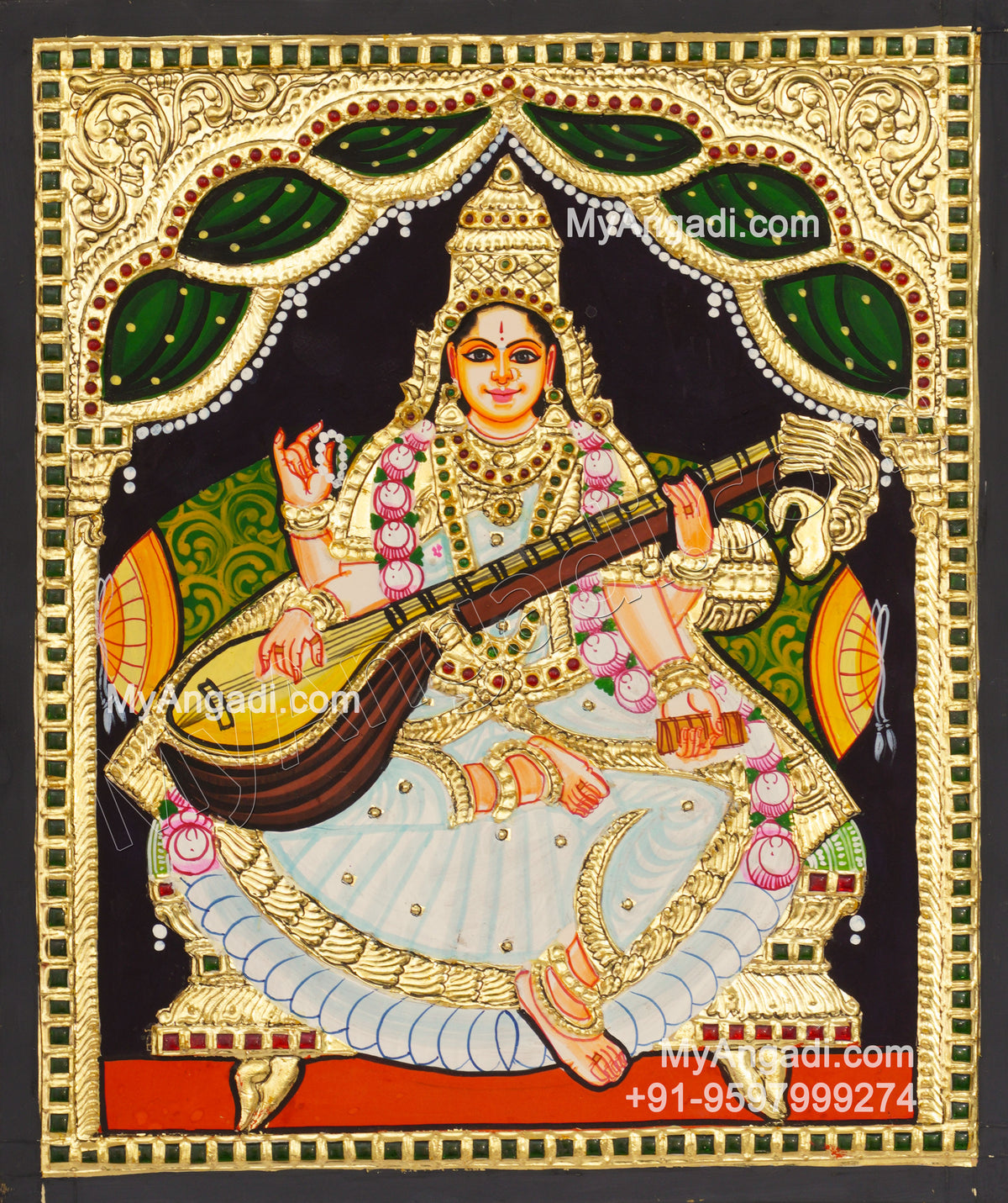 Saraswathi Tanjore Paintings