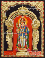 PalaniMurugan 3D Tanjore Painting