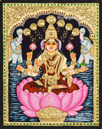 Gajalakshmi Tanjore Painting