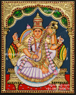 Saraswathi 3D Tanjore Painting