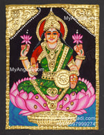 Lakshmi Devi Tanjore Painting