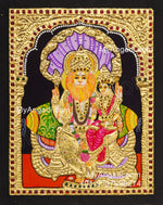 Narasimar Tanjore Painting, Lakshmi Narasimhar Tanjore Painting