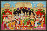 Srinivasa Kalyanam Tanjore Painting