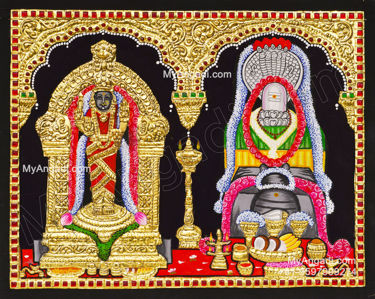 Vaitheeswaran Thaiyal Nayagi Tanjore Painting