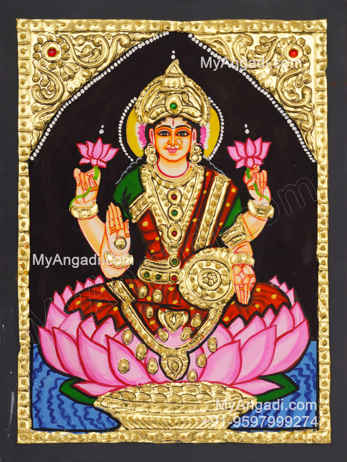 Lakshmi Tanjore Paintings