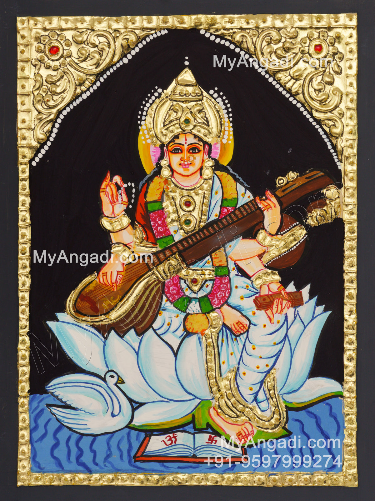 Saraswathi Tanjore Paintings