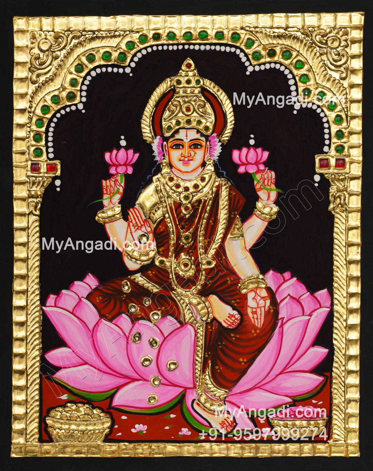 5 Set Tanjore Paintings