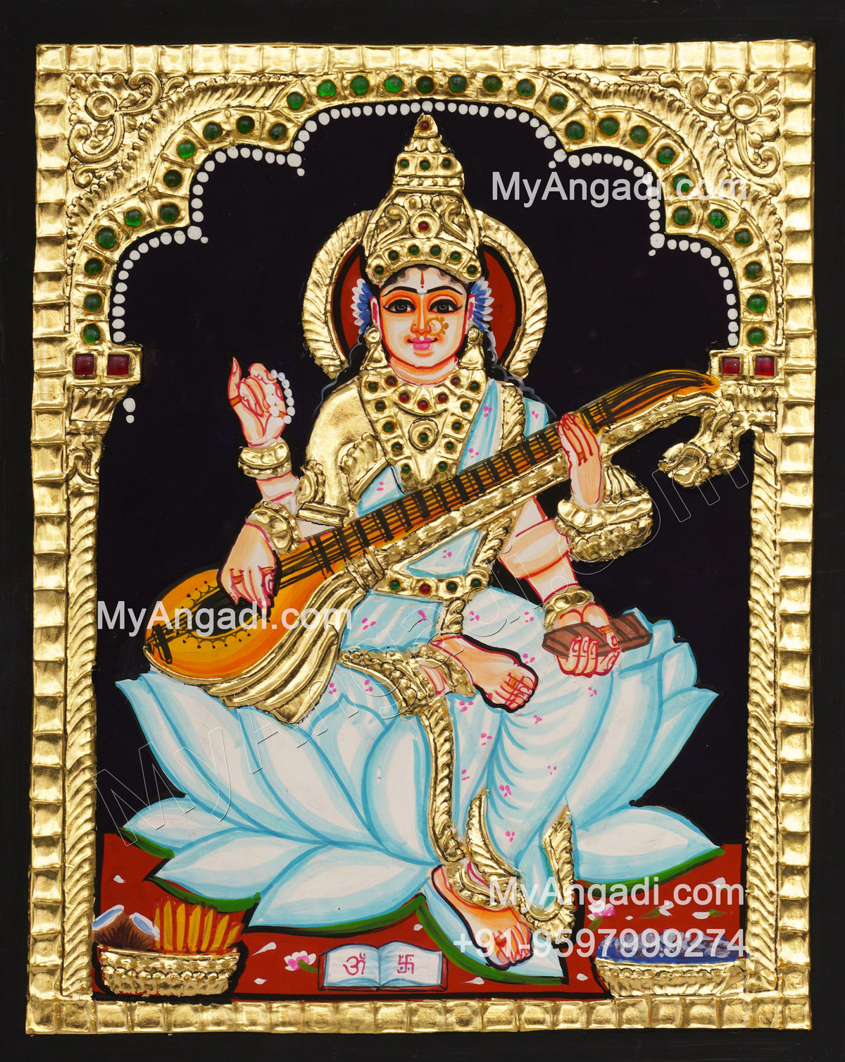 5 Set Tanjore Paintings