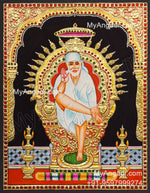 Saibaba Tanjore Painting