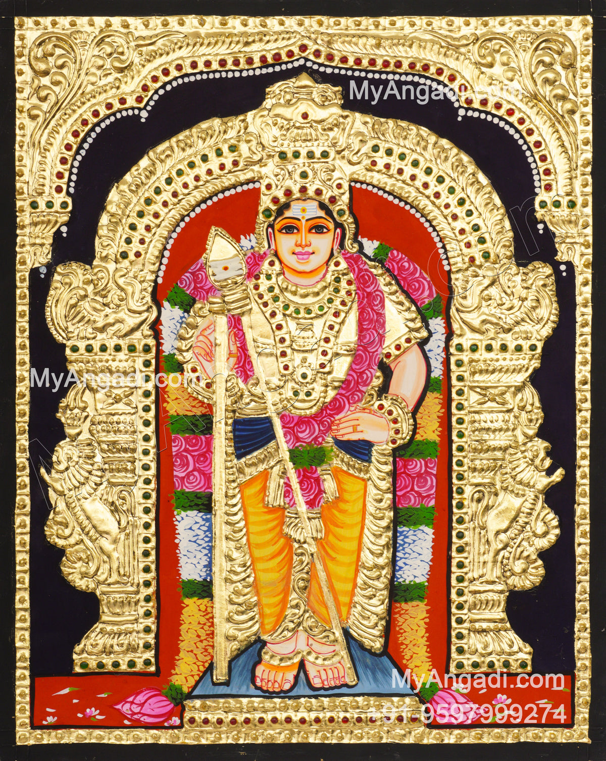 Murugan Tanjore Paintings