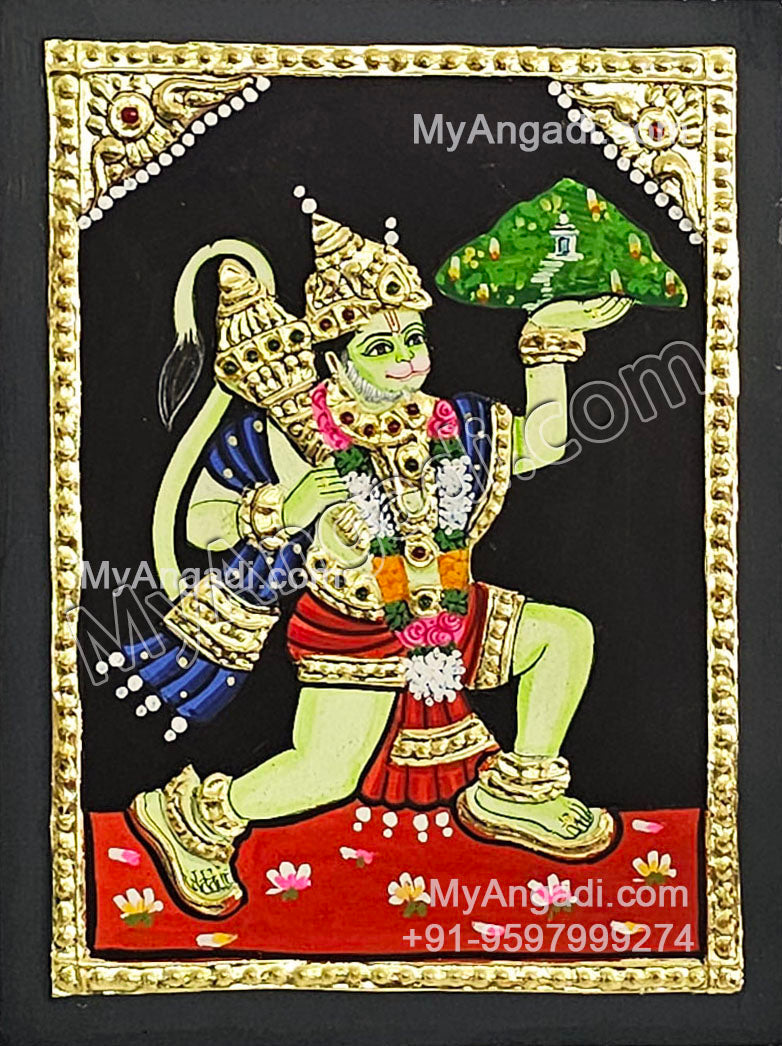 Hanuman Tanjore Painting