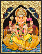 Ganesh Ji Tanjore Paintings