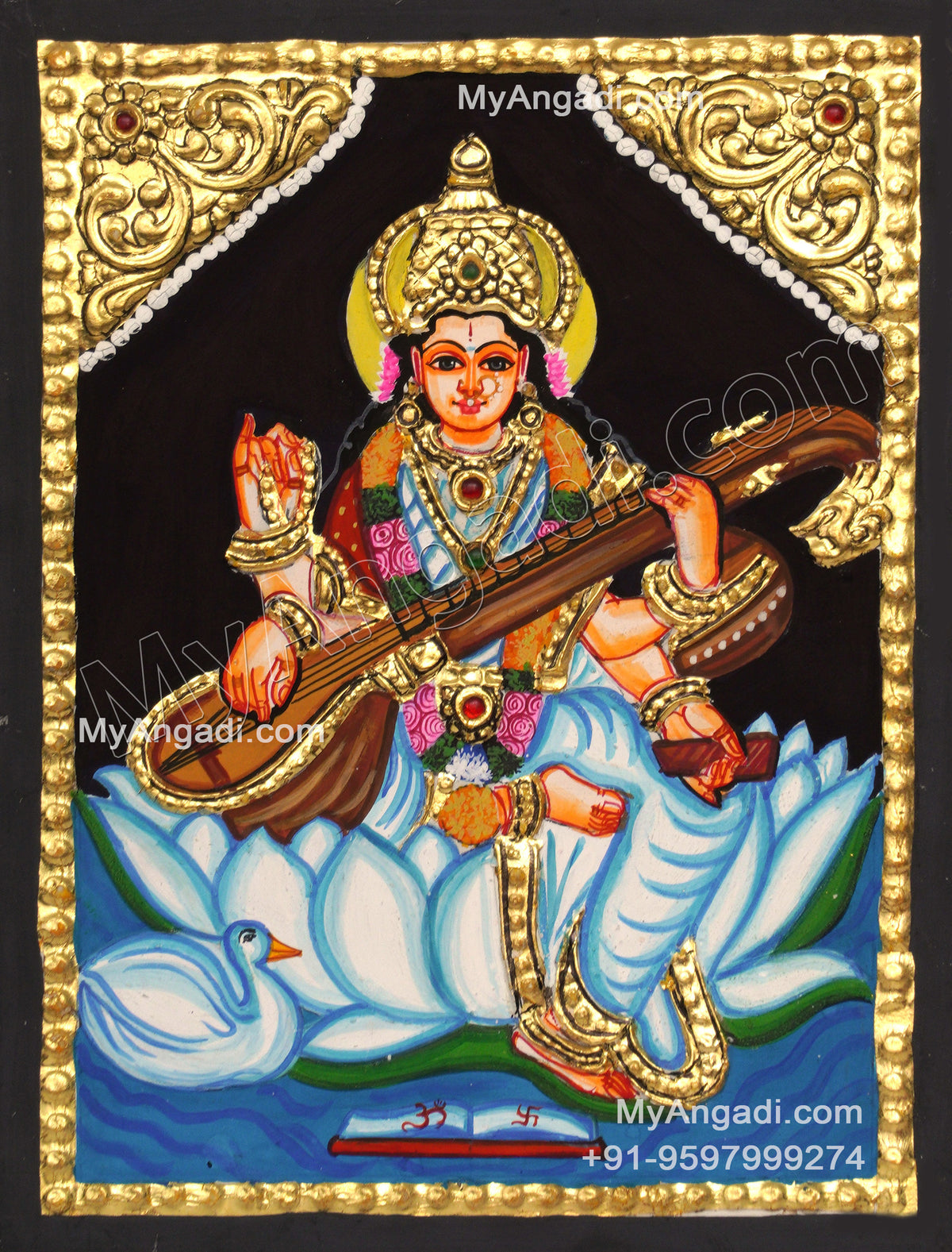 Saraswathi Tanjore Paintings