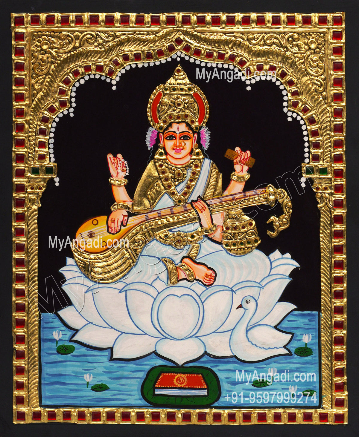 Saraswathi Tanjore Paintings