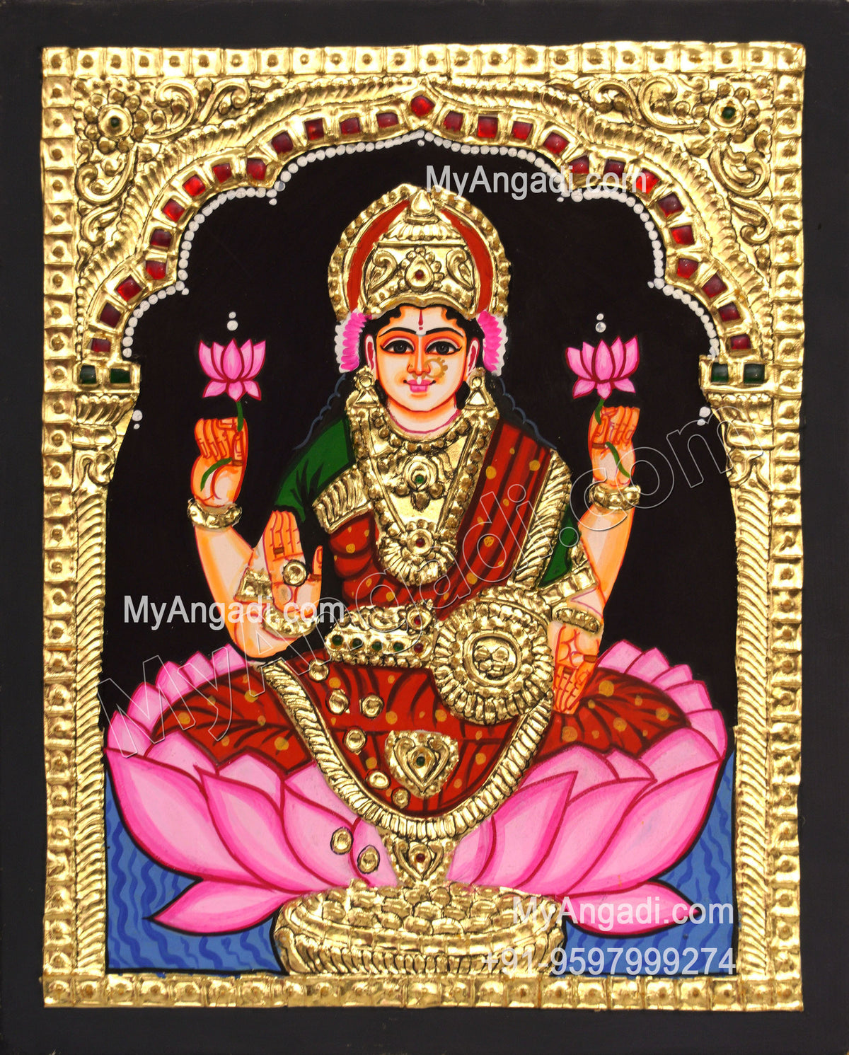 Lakshmi Tanjore Paintings