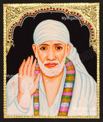 Shirdi Sai Baba Tanjore Painting
