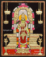 Meenakshi Amman Tanjore Painting