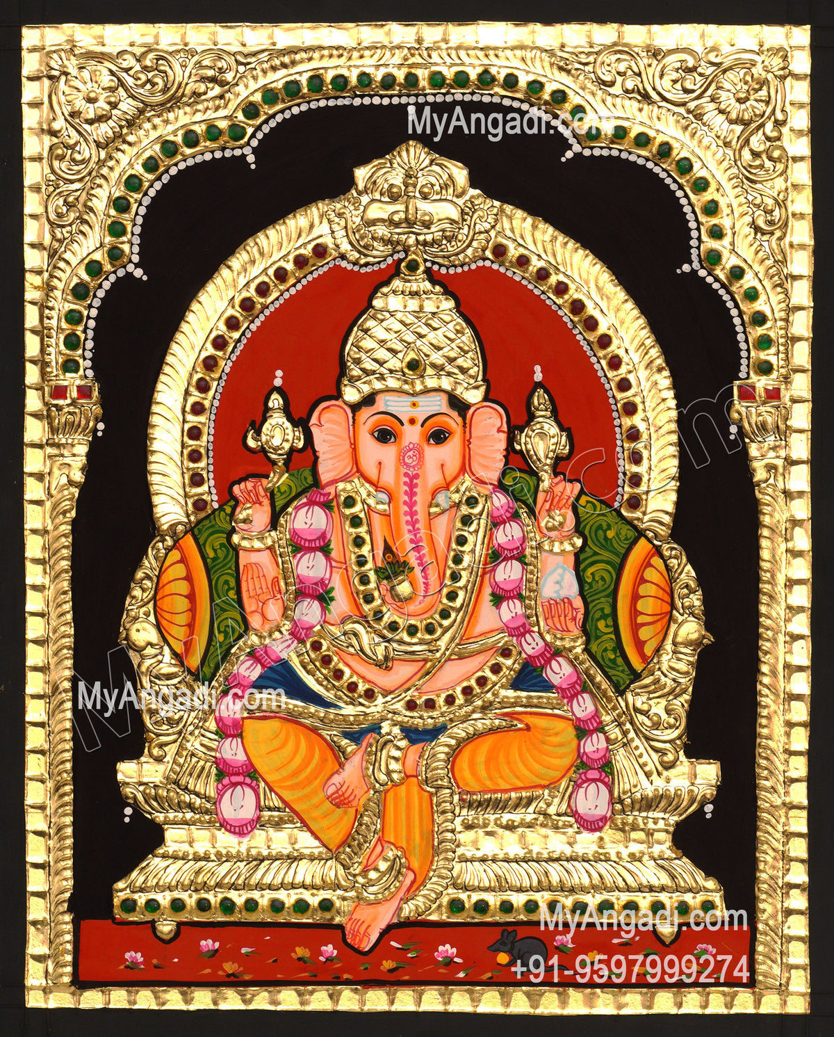 Vinayagar Tanjore Paintings