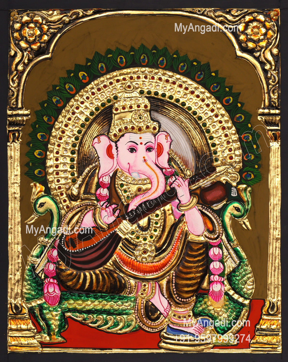Ganesha Tanjore Paintings