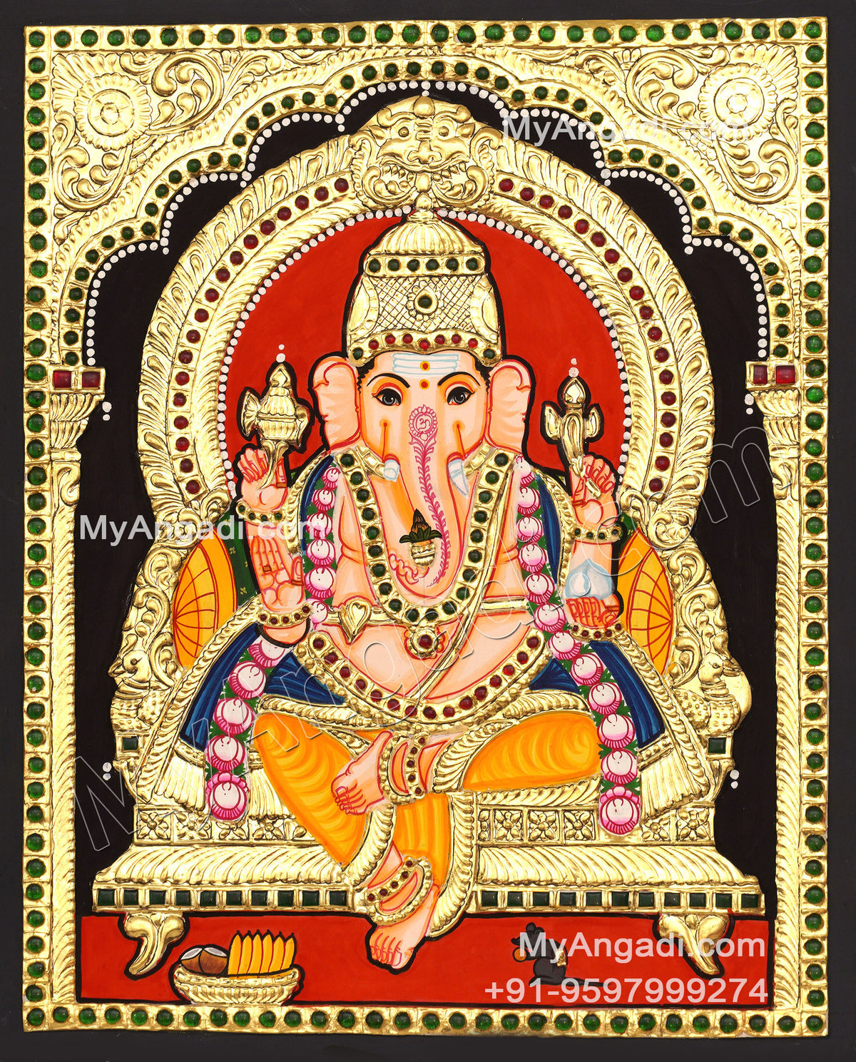 Vinayagar Tanjore Paintings