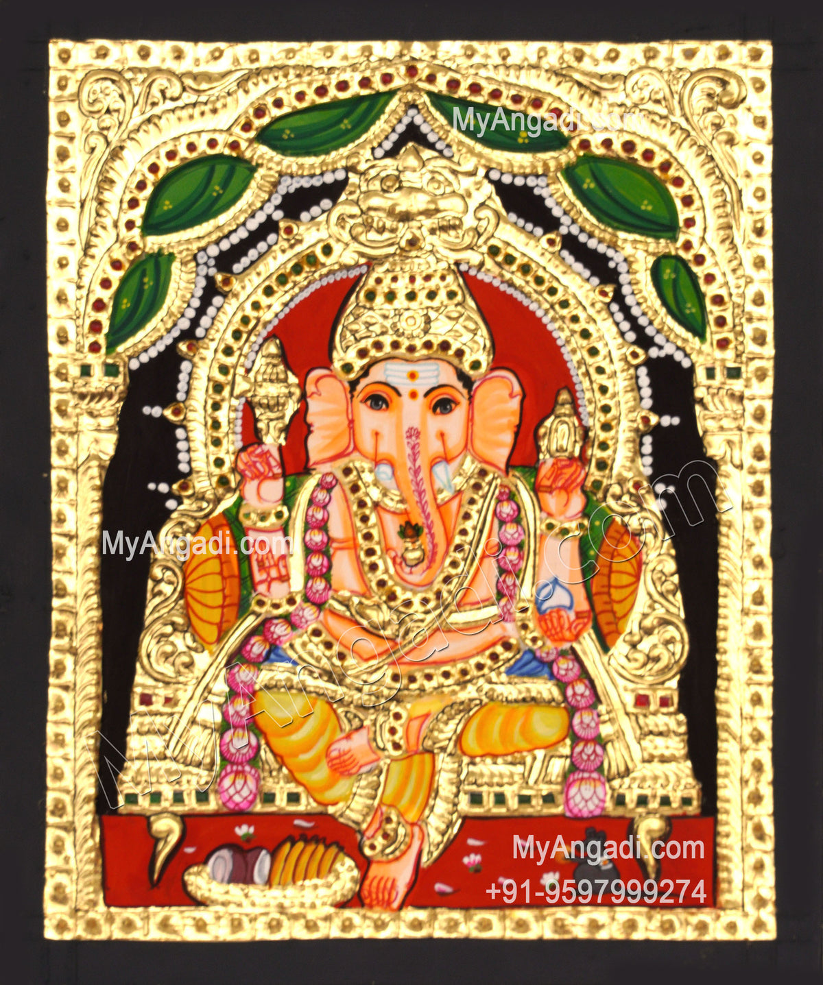 Ganesha Tanjore Paintings