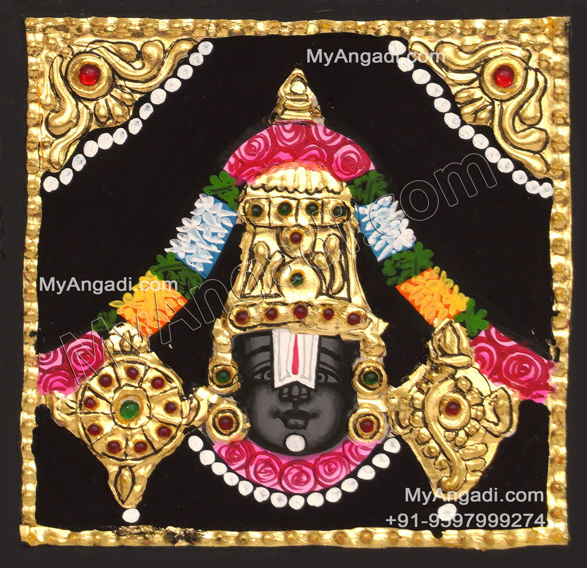 Small Balaji Tanjore Paintings