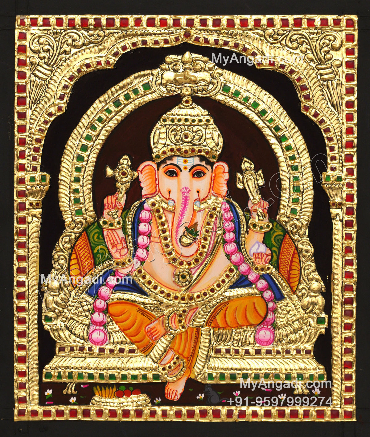 Vinayagar Tanjore Paintings