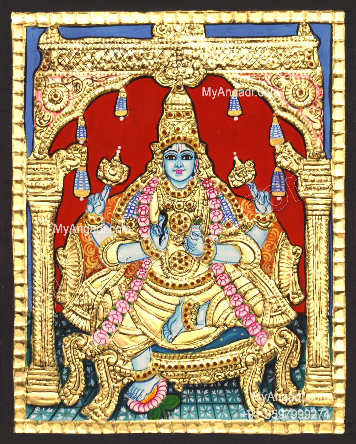 Danwantri Tanjore Painting