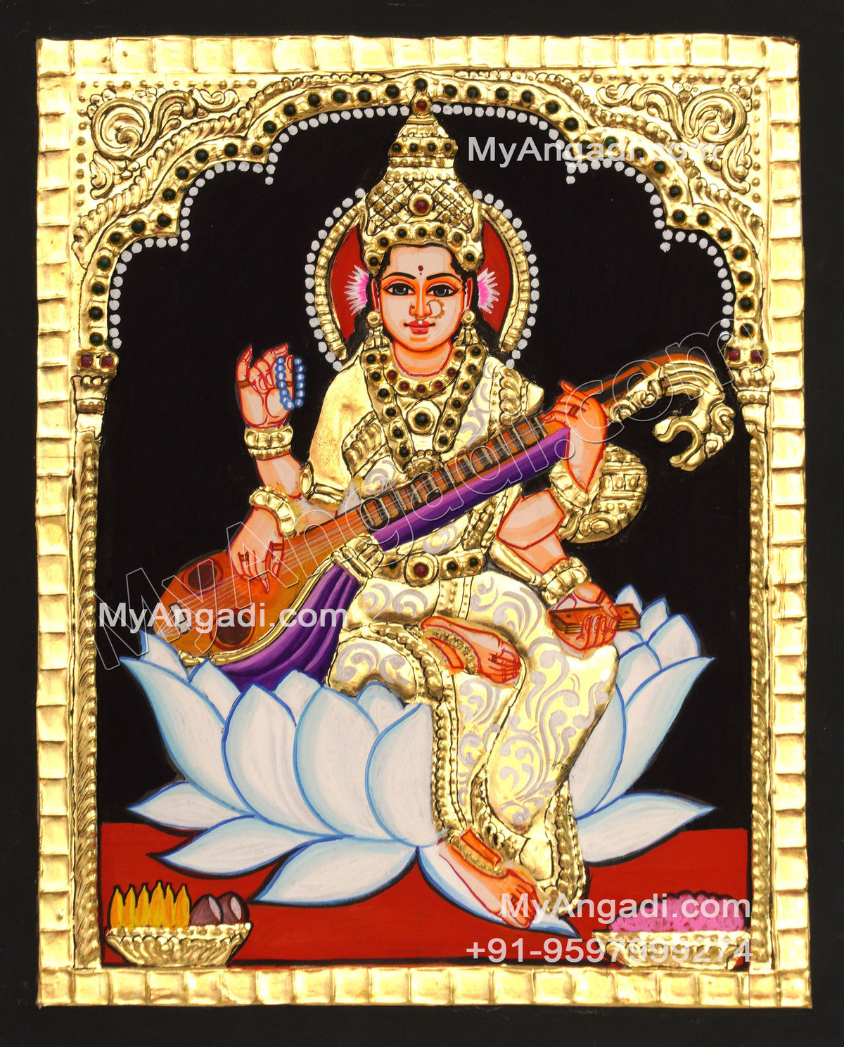 5 Set Tanjore Paintings
