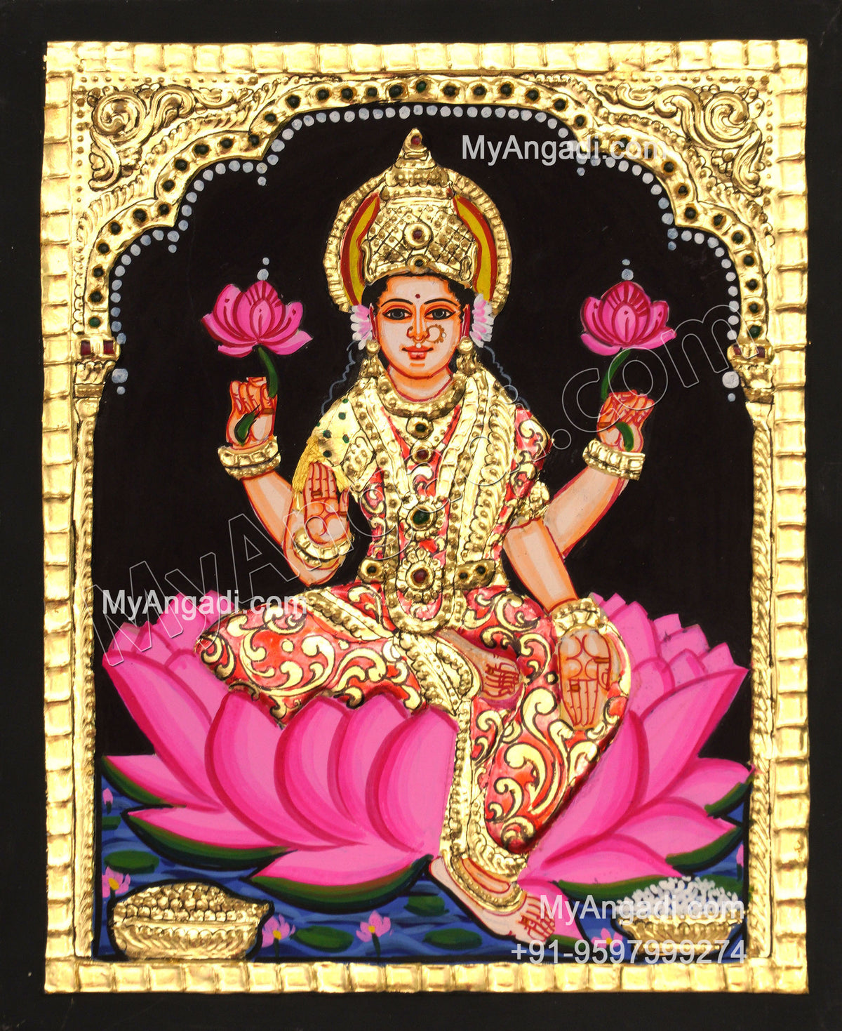 5 Set Tanjore Paintings