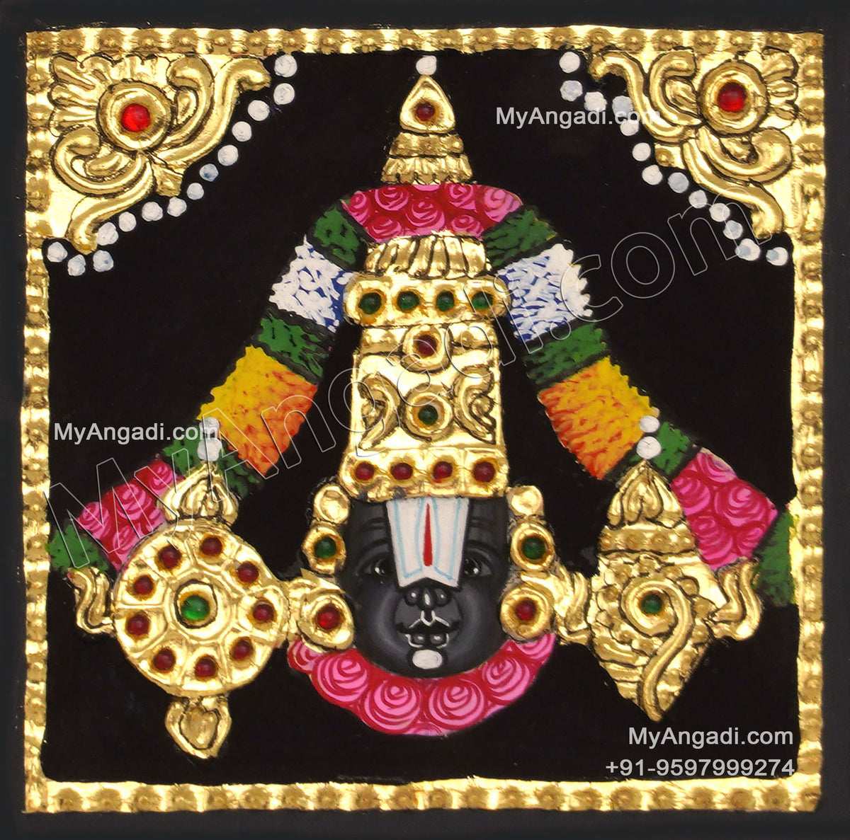 Small Balaji Tanjore Paintings
