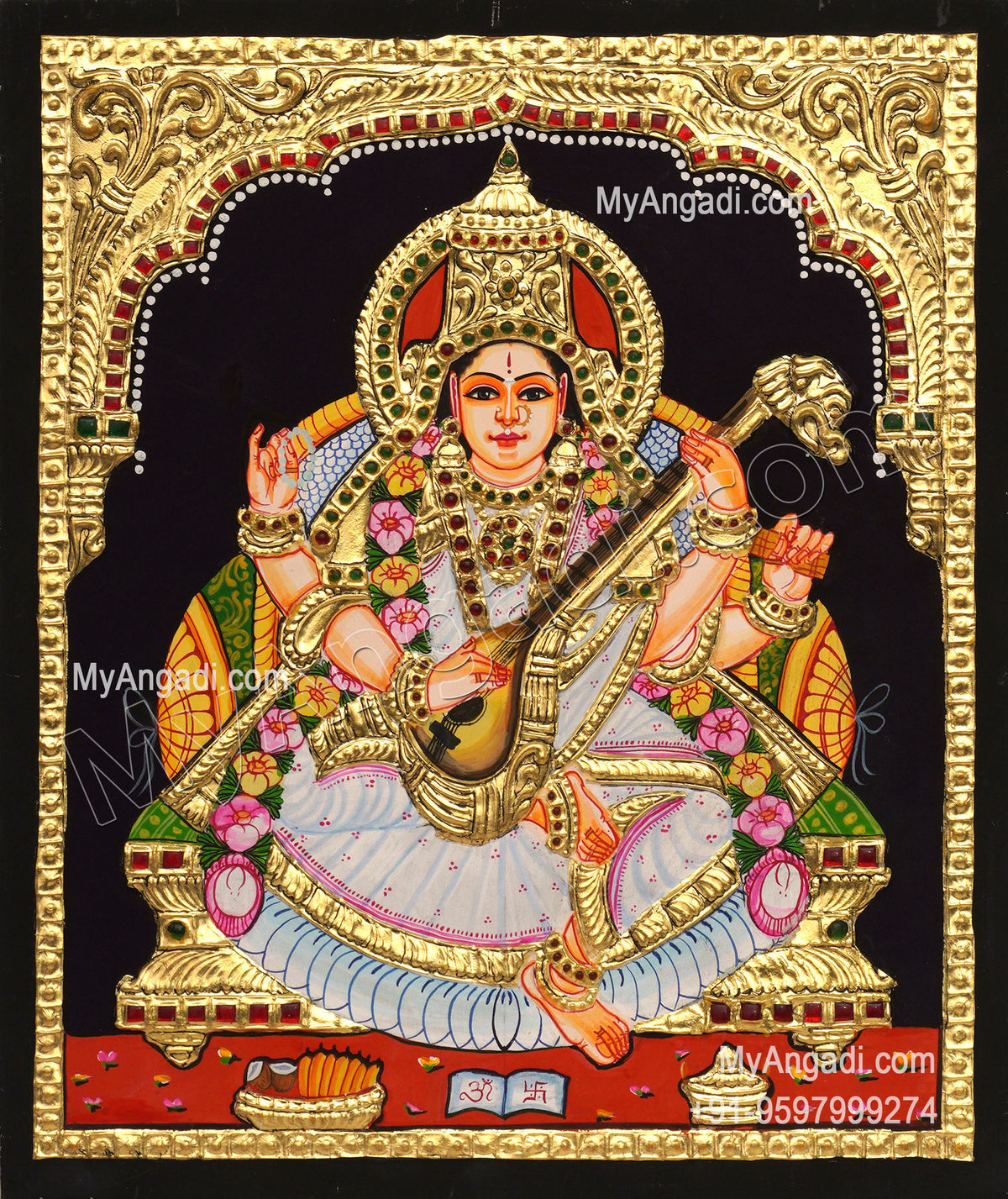 Saraswathi Tanjore Paintings