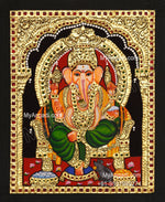 Ganapathi Tanjore Painting