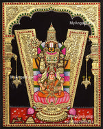 Balaji Lakshmi naamam Tanjore Painting