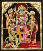 Ram Darbar Tanjore Painting