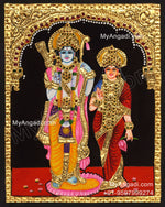 Ram Sita Tanjore Painting