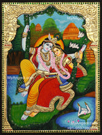 Radha Krishna Tanjore Paintings